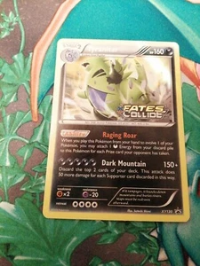 Pokemon Karte Tyranitar XY130 Holo Promo Stamped Pre Release NM - Bild 1 von 4