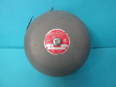 W.L. JENKINS MODELO 1003 600C .8 A 120V ALARMA GRIS 6" PULGADAS SEÑAL AUDIBLE 883A Foto 1 de 4