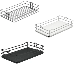 Cesta Colgante Acero Alacena Cesta Estante Einhängetablar 430x245x80MM Alambre - Imagen 1 de 8