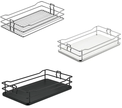 Einhängekorb Stahl Hochschrank Korb Tablar Einhängetablar 430x245x80 mm Draht - Bild 1 von 4
