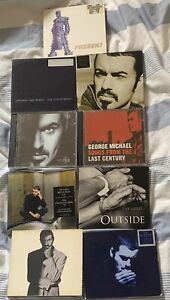George Michael Older Cd & Songs From The Last Century Cd + 7cd Singles .. U.K.