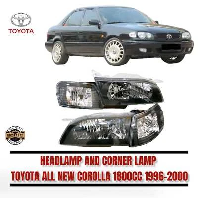 JUEGO DE FAROS DELANTEROS ESQUINA TOYOTA COROLLA AE112 1800CC 1998 1999 2000 Foto 1 de 4