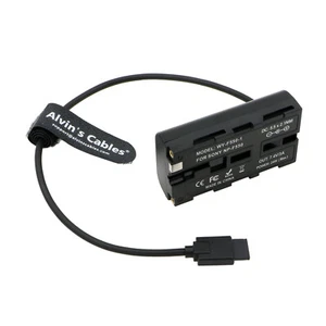 Power Cable for DJI Ronin S Gimbal to NP-F550 F970 Dummy Battery for Atomos 30cm - Picture 1 of 6