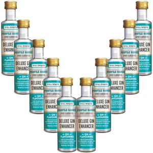 10X Still Spirits Profiles Gin Deluxe Gin Enhancer 50ml Home Brew Essence - Imagen 1 de 3