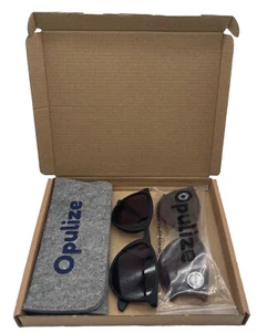 OPULIZE Jet Sonnen Leser Brille 2er Pack Kratzfest Getönte Linse UV400, SS96-12 - Bild 1 von 4