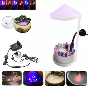 12LEDs RGB Nebler Ultraschall Vernebler Luftbefeuchter DC 24V Wasserzerstäuber - Bild 1 von 17