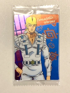Tarjeta de oblea Donatello Versus - Stone Ocean No.10 - JoJo's Bizarre Adventure - Imagen 1 de 2
