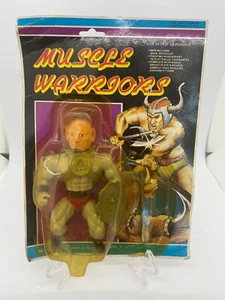 MOTU KO Sungold Galaxy Muscle Warriors Baltar con ascia singola anni 80 vintage - Foto 1 di 7