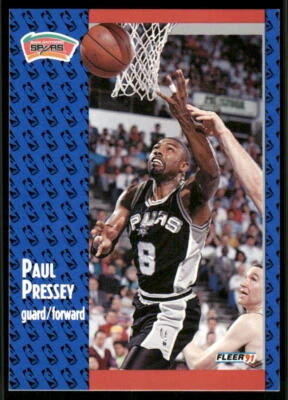 1991-92 Fleer #186 Paul Pressey - Image 1 of 2