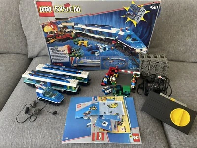 Vintage Lego 4561 System 9V Train Railway Express 100% Complete in Box Works💚 - Image 1 of 4