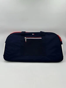 Tommy Hilfiger Reisetasche blau rot mit Flagge Hand & Schultergurt Vintage - Bild 1 von 18