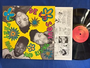 DE LA SOUL 3 FEET HIGH BCM 33195 + INSERT. ORIGINAL EUROPE LP NEAR MINT - Foto 1 di 3