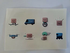 Amazon Employee Prime Day 8 2020 tatuajes temporales nueva furgoneta de entrega con drones Peccy - Imagen 1 de 2