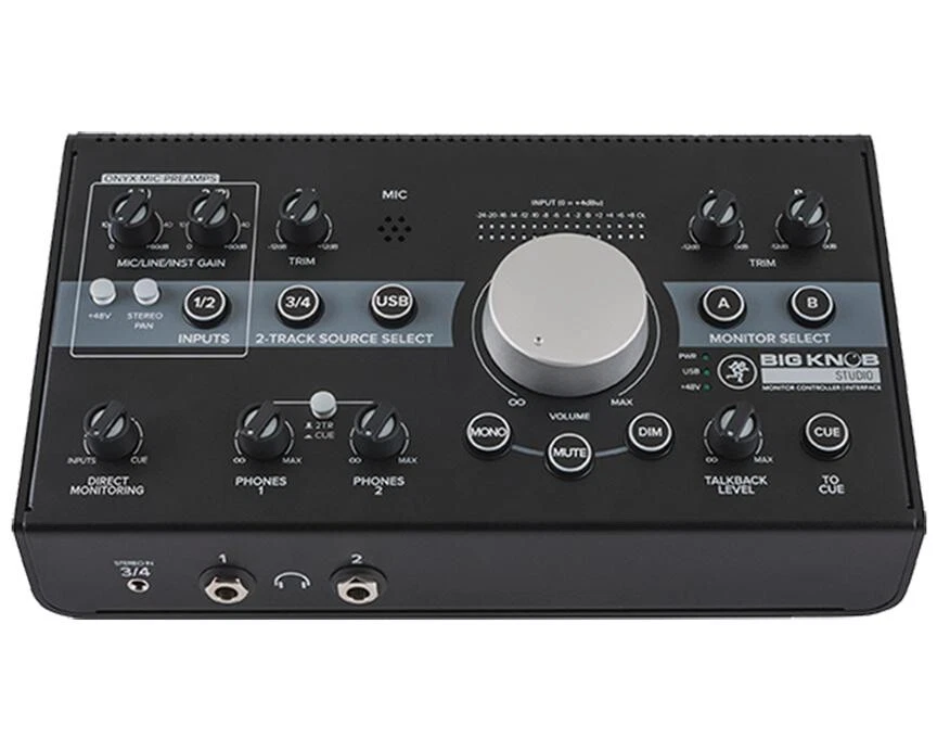 Mackie Big Knob Studio 3x2 Studio Monitor Controller 96kHz USB I/O - Image 1 of 3