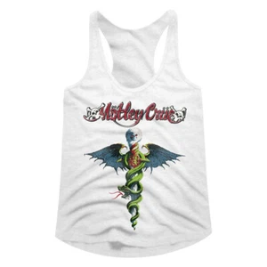 Motley Crue Coloful Dr Feelgood Women's Tank Top T Shirt Band Merch - Picture 1 of 5