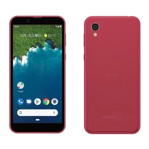 GOOGLE SHARP ANDROID ONE S5 IGZO SMARTPHONE UNLOCKED NEW JAPAN PHONE ROSE PINK - Picture 1 of 12