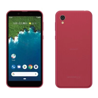 GOOGLE SHARP ANDROID ONE S5 IGZO SMARTPHONE UNLOCKED NEW JAPAN PHONE ROSE PINK - Image 1 of 4