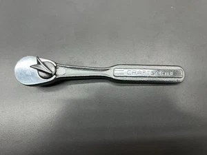 (i) VINTAGE CRAFTSMAN =V= FLYING V 3/8" DRIVE RATCHET JUST SVCD VERY CLEAN! USA - Picture 1 of 6
