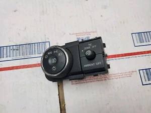 07 08 11 12 13 14 15 16 ACADIA HEADLIGHT/FOG LAMP SWITCH DASH MOUNT 22899574 6L6 - Picture 1 of 7