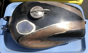 Ducati Single Fuel Gas Tank Mid 60s Monza Sebring 250 350 W/cap & Orlandi Spigot - Picture 1 of 8