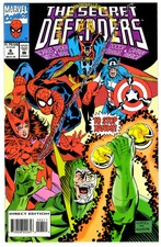 SECRET DEFENDERS #6 - AUGUST 1993 - HIGH GRADE MARVEL CLASSIC - LOW START PRICE
