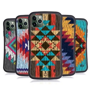 HEAD CASE DESIGNS TIMBER TRIBAL PRINTS HYBRID CASE FOR APPLE iPHONES PHONES - Picture 1 of 12