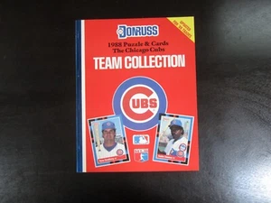 1988 Donruss Team Collection Chicago Cubs Ryne Sandberg Andre Dawson Card - Picture 1 of 4