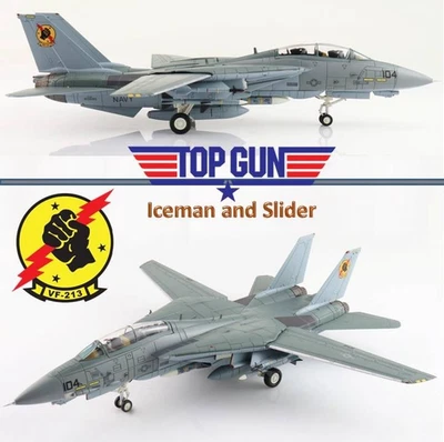 Hobby Master 1/72 F-14A Tomcat USN VF-213,冰人和滑块,TopGun,1986 — 第 1/4 张图片