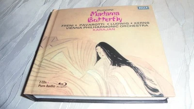 MADAME BUTTERFLY - PUCCINI - 2 x CD + 1 x PURE AUDIO BLURAY - Bild 1 von 2