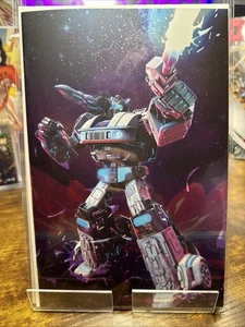 TRANSFORMERS 23 BARENDS 616 80s Retro SPOT FOIL Virgen Variante B LTD 750 JAZZ - Imagen 1 de 2