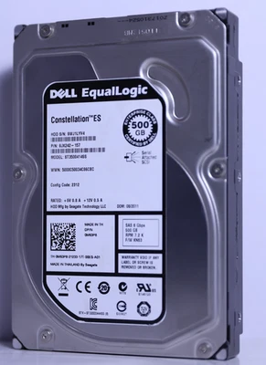 Dell M63P8 EqualLogic 500GB 7.2K SAS 3.5" 6G EP HDD Seagate ST3500414SS - Image 1 of 3