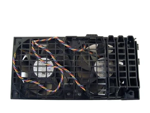 HW856 Dell Precision Workstation T3500/T5500 Dual Fan Assy. W/Bracket - Picture 1 of 1