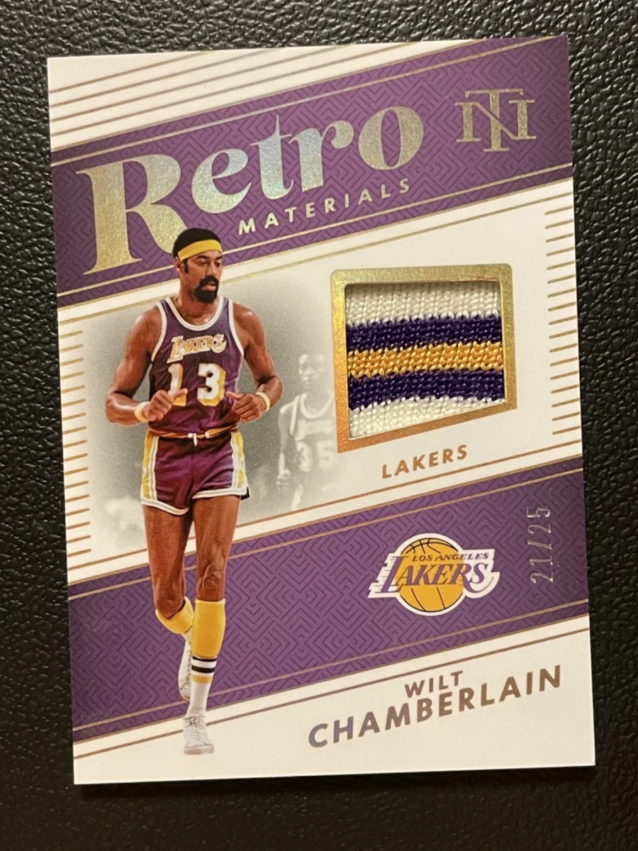 Panini Wilt Chamberlain Basketball Sports Trading Cards