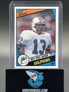 1984 Topps Dan Marino #123 RC Miami Dolphins HOF Rookie QB - Bild 1 von 2