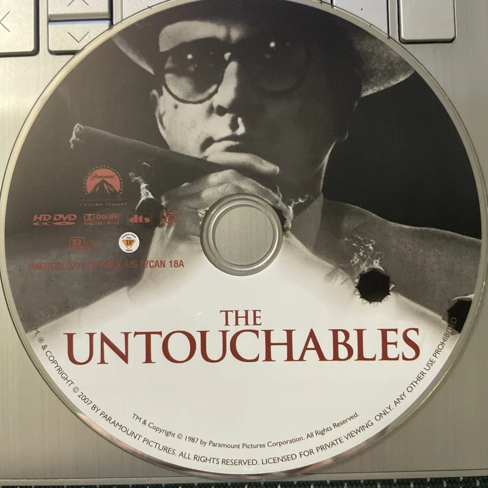 The Untouchables (HD-DVD, 2007) DISC ONLY - No Tracking - See Description - Image 1 of 1