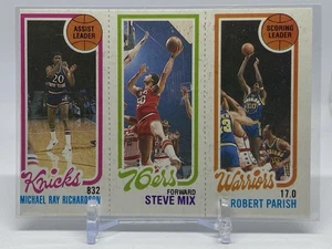 Robert Parish/Michael Ray Richardson/Steve Mix 1980-81 Topps #92//165/185 - Bild 1 von 2