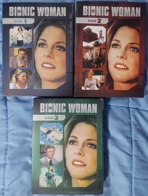 The Bionic Woman: Season 1, 2 & 3 Complete Series DVD Set Lot - Image 1 of 4