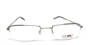 CHARMANT CONCEPT FLEX PLUS CX11401 GREY BLACK PURPLE AUTHENTIC EYEGLASSES 54-20 - Picture 1 of 4