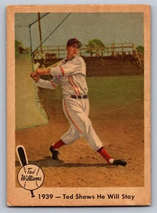 1959 Fleer Ted Williams #13 Ted Williams Boston Red Sox - Picture 1 of 3