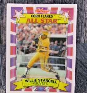 1992 Sporflics Kellogg’s Corn Flakes Willie Stargell #1 of 10 Pittsburgh Pirates - Picture 1 of 2