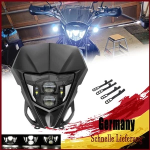 Für Yamaha WR250F WR450F Fahrrad LED-Scheinwerfer mit Hi/Low beam Plug & Play - Bild 1 von 14