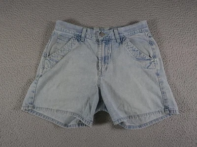 Vintage Lucky Brand Dungarees Shorts Womens 8 29 Blue Denim Made USA 90s Jorts - Image 1 of 4