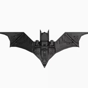 Juego de bloques de construcción rompecabezas de partículas pequeñas con logotipo de murciélago de caballero oscuro - Imagen 1 de 3