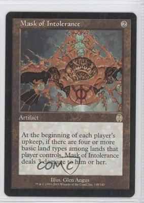 Mask of Intolerance Magic: Apocalypse #138 2001 - Image 1 of 2