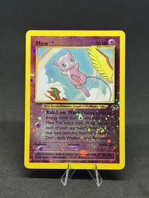 Pokémon Mew 01/18 Southern Islands Reverse Holo SWIRL - Image 1 of 4
