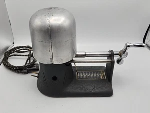 Vintage Millinery Heated Electric Industrial Hat Stretcher Mold Block Art Deco - Picture 1 of 12