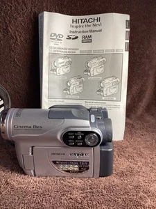 Videocamera DVD Hitachi vintage BX-35A 25 X zoom ottico ultra visione borsa Sony - Foto 1 di 12
