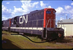 mm144 orig. Dia CN 919 GMD NF-110, 1959 Schmalspur Bishop Falls, NFLD 1981 - Bild 1 von 1