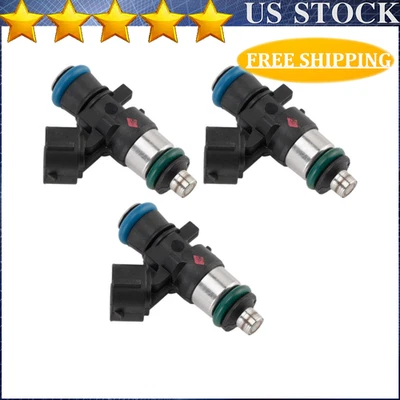 3PCS Fuel Injector fits EAT307 Smart Fortwo 1.0L 2008-2015 1465A129 NEW — 第 1/4 张图片