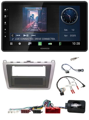 Kenwood Lenkrad Bluetooth USB DAB Autoradio für Mazda 6 (2010-2012) - Bild 1 von 4